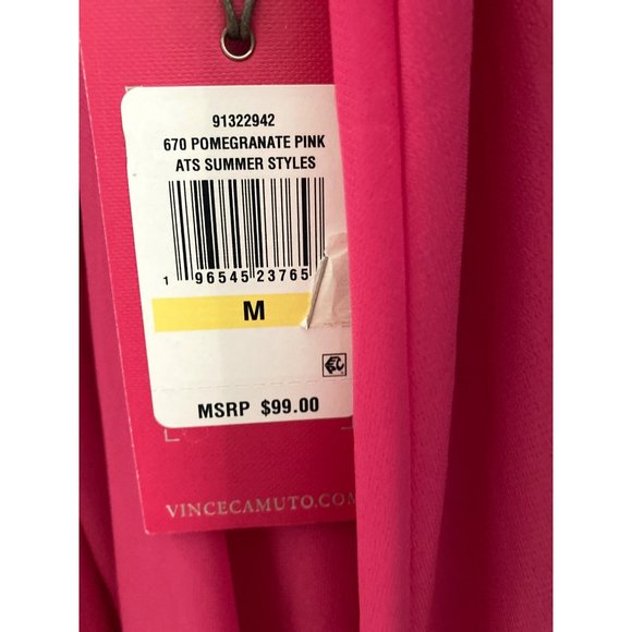 NWT VINCE CAMUTO HALTER JUMPSUIT POMEGRANATE PINK Varies - Picture 3 of 10